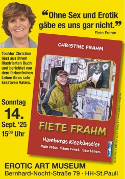 Christine Frahm: FIETE FRAHM Hamburgs Kiezkünstler